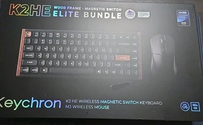 Keychron K2 HE Wireless Magnetic Switch Elite Bundle Open Box