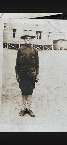 Antique Original WW1 Military Infantry Company Killed In Action Letters Photo