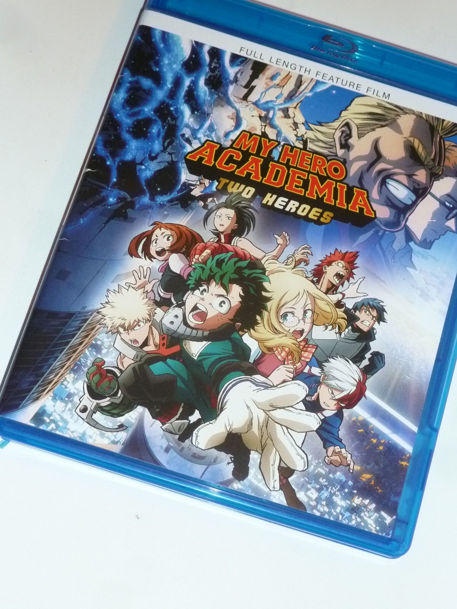 My Hero Academia: Two Heroes Blu-ray & DVD 2 disc set anime movie