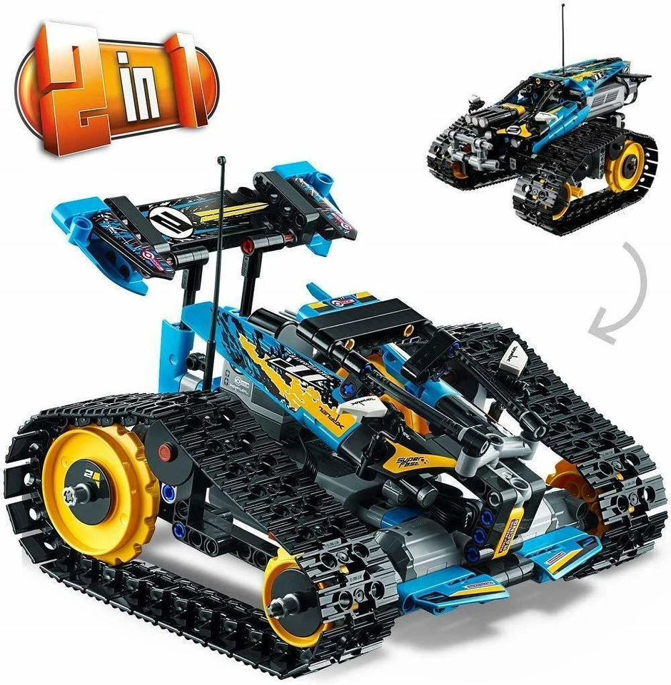 LEGO Technic Remote-Controlled Stunt Racer Toy Car 2 in 1 Model Power - Image 2 of 4