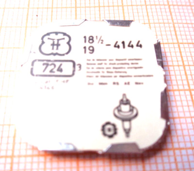 3 original Unruhwellen FHF 4144 18 1/2 19 Unruhwellen neuwertig ältere Lagerware