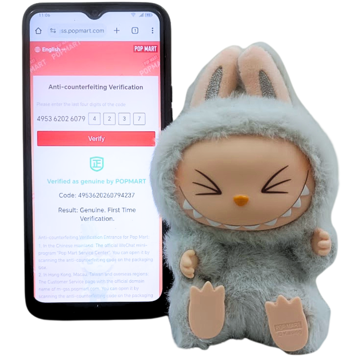 NEW 100% Original POPMART Labubu V2 The Monsters Have A Seat Vinyl