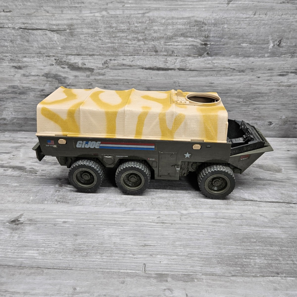 GI Joe 1983 APC Amphibious Personal Carrier Troop Transport Truck