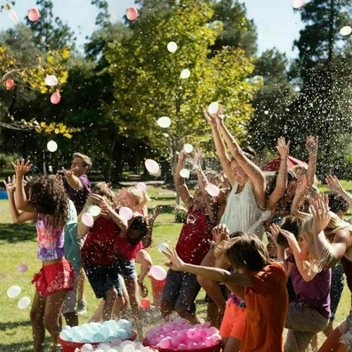 111-1110+Stück Wasserballon Wasserbomben Draußen Party Urlaub Kinder Sommer Toys - Bild 7 von 18