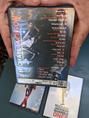 MICHAEL JACKSON DVD LOT This Is It Number Ones Sus Mejores Concert
