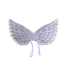Kids Fairytale Angel Wings Halloween Cosplay Costume Gold Silver Book Week AU