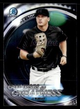 2020 Bowman Draft #GOG-JB JJ Bleday Glimpses of Greatness card