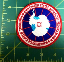 United States Antarctic Program Antarctica Embroidered Patch natl science, NEW