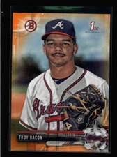 TROY BACON 2017 BOWMAN DRAFT #BD-93 PAPER ORANGE ROOKIE RC #04/25 AY9822