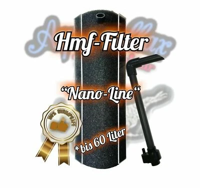 HMF-Filter "Nano-Line" bis 60l (Hamburger Mattenfilter, Luftheber, Kallax)