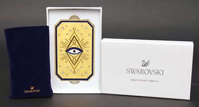 Swarovski Crystal FW19 Tarot Pocket Mirror With Bag 5523423 | eBay