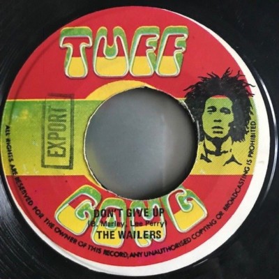 BOB MARLEY ''Rastaman Live up / Don't give up'' Original Tuff Gong Single 1978