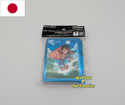 Bandai ONE PIECE Card Game Official Card Sleeves Vol. 8 Pixel Luffy