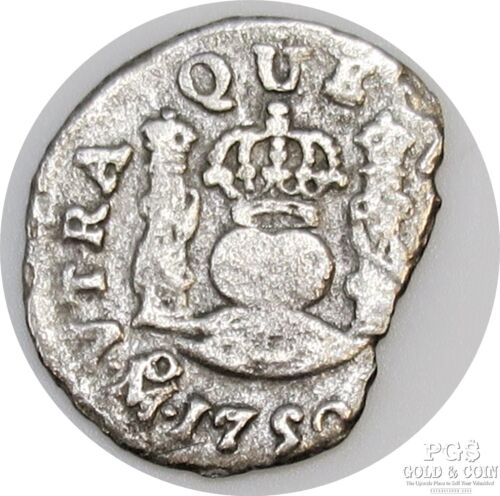 Mexico Shipwreck Coin El Cazador 1/2 Real Silver Coin 21798 - Picture 1 of 4