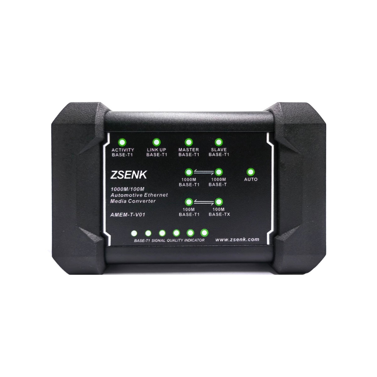 ZSENK 1000M/100M Automotive Ethernet Media Converter Adapter with
