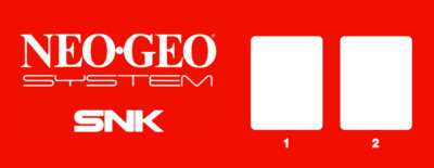 Neo Geo 2 Slot Arcade Marquee