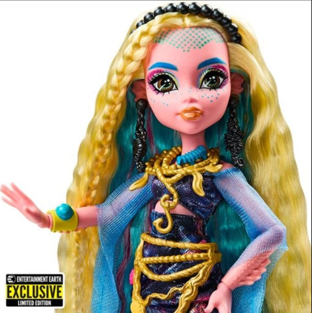 Mattel Monster High Fan-Sea Lagoona Blue Doll NEW Australia