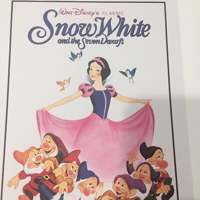 Vintage 90s Walt Disney Exclusive Snow White & the Seven Dwarfs