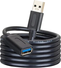 USB 3.0 Extension Cable 20Ft,Usb 3.0 High Speed Extender Cord Type a Male to a F
