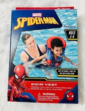 Bestway Marvel Spiderman Swim Vest Ages 3-6 NIB