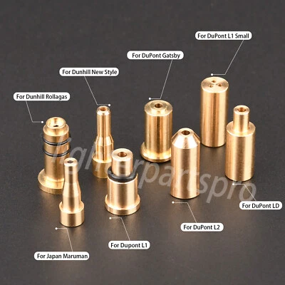 8pc/ set reusable gas refill adapters for S.T Dupont, Dunhill and other lighters