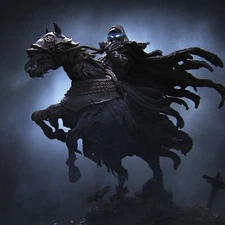 Death, Horseman of the Apocalypse | 3D Figure | DnD | Pathfinder | Wargaming