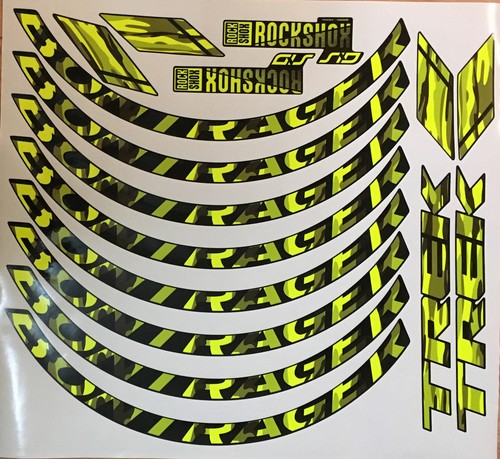 Set Trek Procaliber 9.7 Camouflage Fluo 