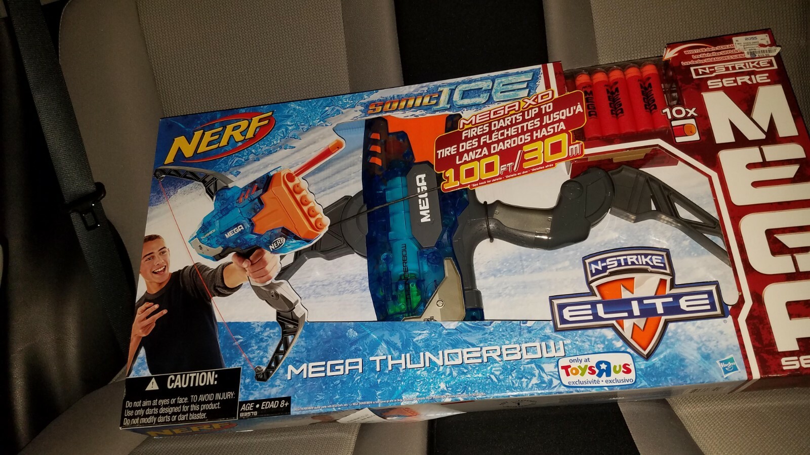 nerf sonic ice mega thunderbow