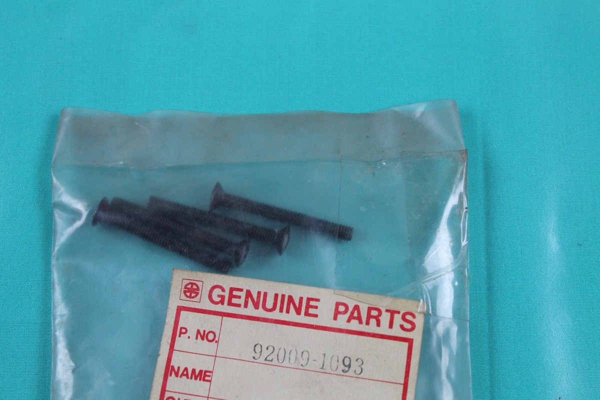 NOS Kawasaki Countersunk Screw 4x35 Qty 4 92009-1093 ZX900 KZ750