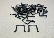 LOT OF 50 Antique Kodak Cavalcade Slide Tray Metal Frame Holders 2" x 2"