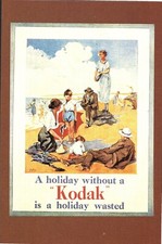 Cameras For All, 1923, Kodak Advertisement Reproduction Nostalgia Postcard Club