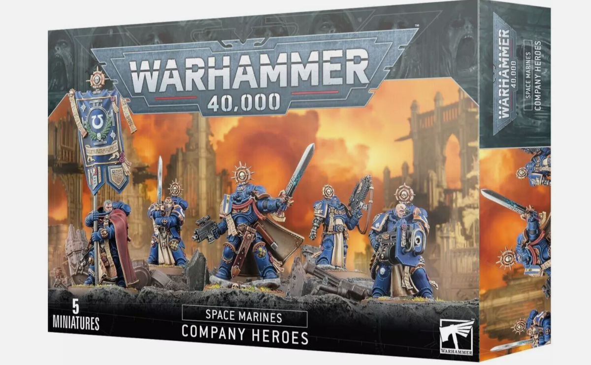 Company Heroes Warhammer 40k Space Marines New In Box 2023 version