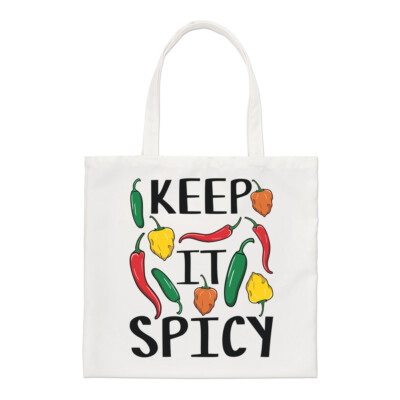 Keep It Würzig Chilli Regular Tragetasche Essen Witz Love Hot Lustig Shopper