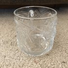 Vintage 1995 McDonalds Batman Forever Riddler Glass Textured Mug DC Comics — photo 2