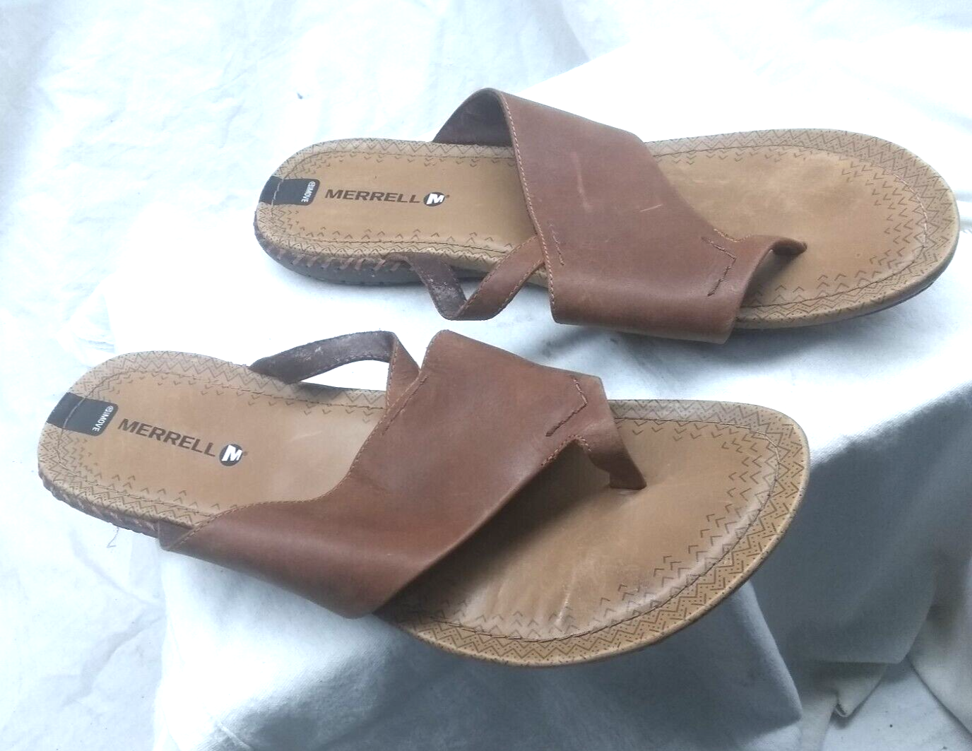 Merrell Performance Footware sandali infradito donna marrone taglia 9 ottimi