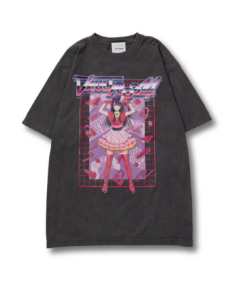 Vaultroom × Oshi no Ko AI TEE T-shirt Charcoal Size XL