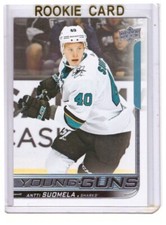 Antti Suomela 2018-19 Upper Deck Sr.1 Young Guns Rookie Card #238