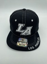 Los Angeles Hat Flat Bill Snapback Kids Baseball Cap Adjustable Wynn Headwear
