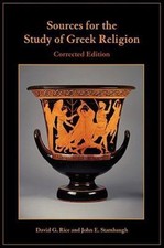 Sources for the Study of Greek Religion by Rice, David; Stambaugh, John E.