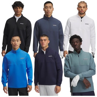 Under Armour Herren Half Zip Drive Pro Hybrid Pullover Oberteil Langarm leicht