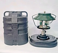 VTG COLEMAN Propane Camping Lantern w/ Century Primus Hard Case Dual Mantle Set
