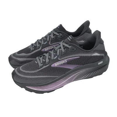 Brooks Ghost 18 D Wide Ebony Folkstone Metallic Women Road Running 1204821D-058 - Photo 1/4