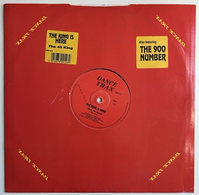 The 45 King : The King Is Here 1989 UK black vinyl 12'' single VG/VG A1/B2