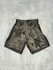 Spalding Boys Size 4 Athletic Gym Athleisure Lounge Shorts Black Gray