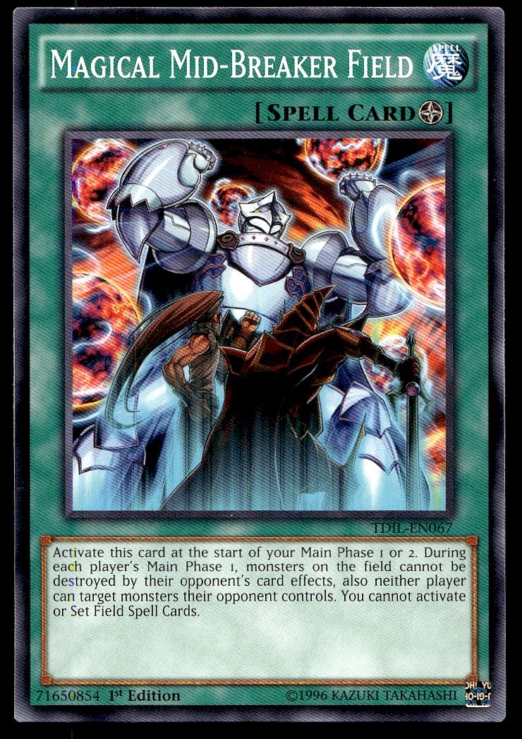 Magical Mid-Breaker Field - TDIL-EN067 - 1st Edition - YuGiOh | Buy 3 Get 5 Free