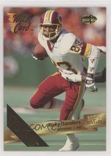 1993 Wild Card 1000 Stripe Ricky Sanders #162 0h1