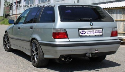 FOX Sport Exhaust SuperSound Ø63.5 for BMW 3 Series E36 316i 318i Coupe Cabrio