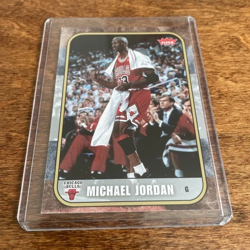 Michael Jordan 2007-08 Fleer Michael Jordan Box Set #43 Chicago Bulls