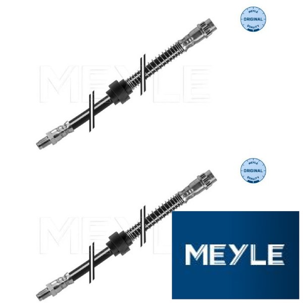 2X Bremsschlauch Meyle 11-145250037 2 BremsschläUche Rechts Links Vorne-image