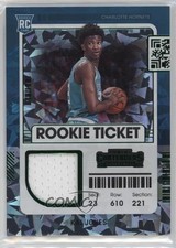2021 Panini Contenders Rookie Ticket Swatches Green Ice Kai Jones #RTS-KJO 12v9